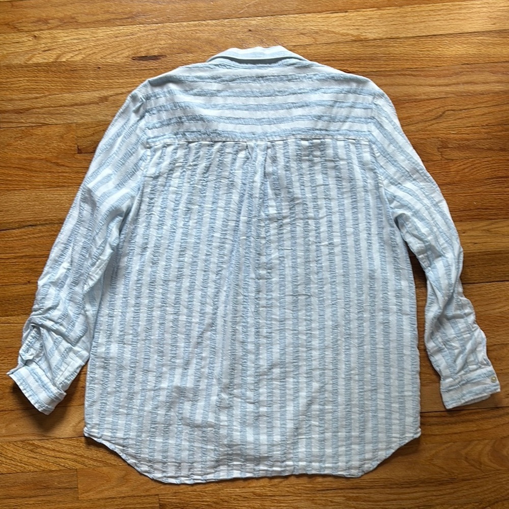 Jane and Delancey Shirt Women’s Nautical Cotton Coastal - Picture 8 of 9